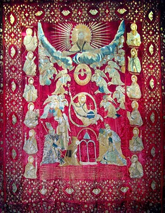 Curtain-of-the-senior-altar-of-Echmiadzin