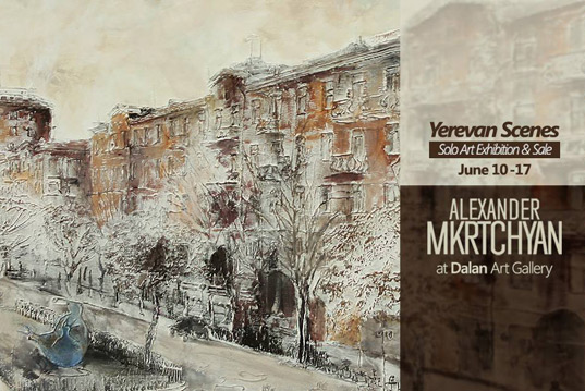 Ереван и больше нечего. Выставка Александра Мкртчяна в галерее “Далан”